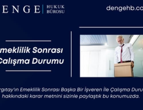 Emeklilik Sonrası Çalışma Durumu