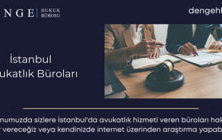 İstanbul Avukatlık Büroları - Dengehb com