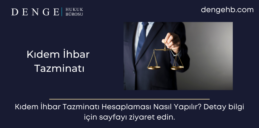 Kıdem İhbar Tazminatı - Dengehb com