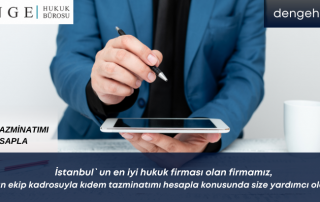 Kıdem Tazminatımı Hesapla - Kıdem İhbar Tazminatı - Denge Hukuk Bürosu - Dengehb com