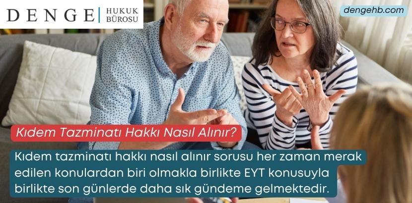 Kıdem Tazminatı Hakkı Nasıl Alınır - Dengehb com