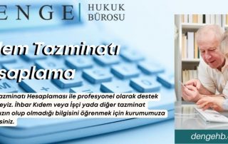 Kıdem Tazminatı Hesaplama - Dengehb com